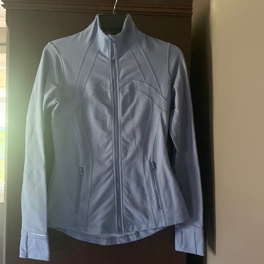 Lululemon Light Blue Full Zip Jacket